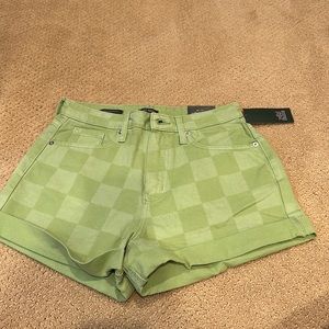 Wild Fable green jean shorts size 4